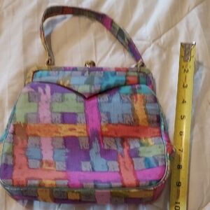 Vintage Multi Colored Handbag